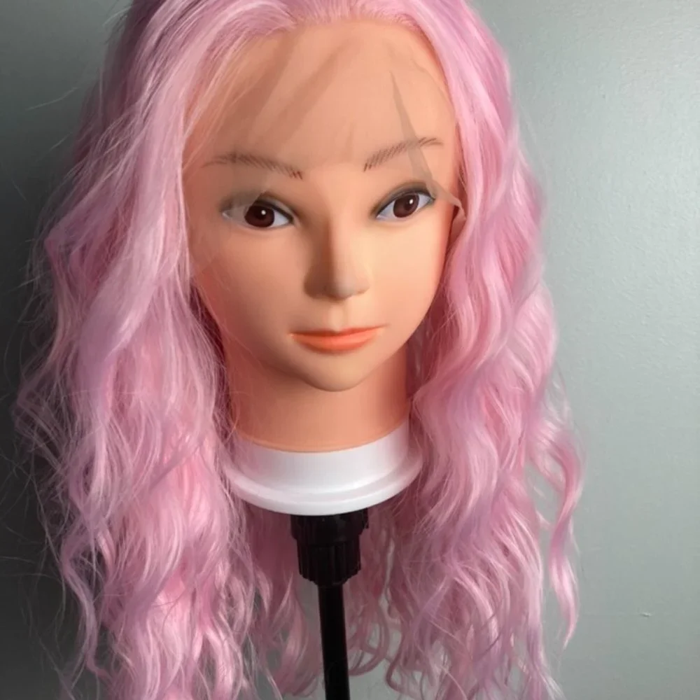 Light Pink Wig Lace Front Wig